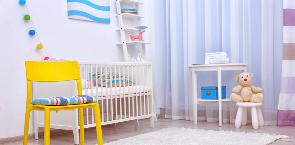 Baby room outlet painting