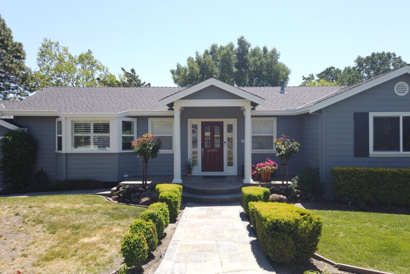 Deck and fence staining and exterior wood