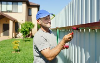 mess-free fence painting